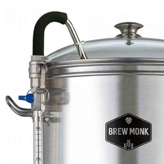 Bild von Glasdeckel zu Braukessel Brew Monk Mundschenk und Royal Catering  30 Liter