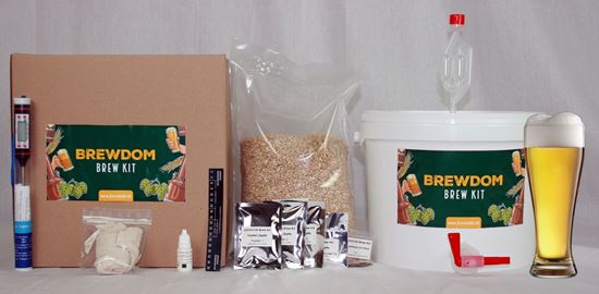 Bild von Brewdom Brew Kit - Weizenbier hell